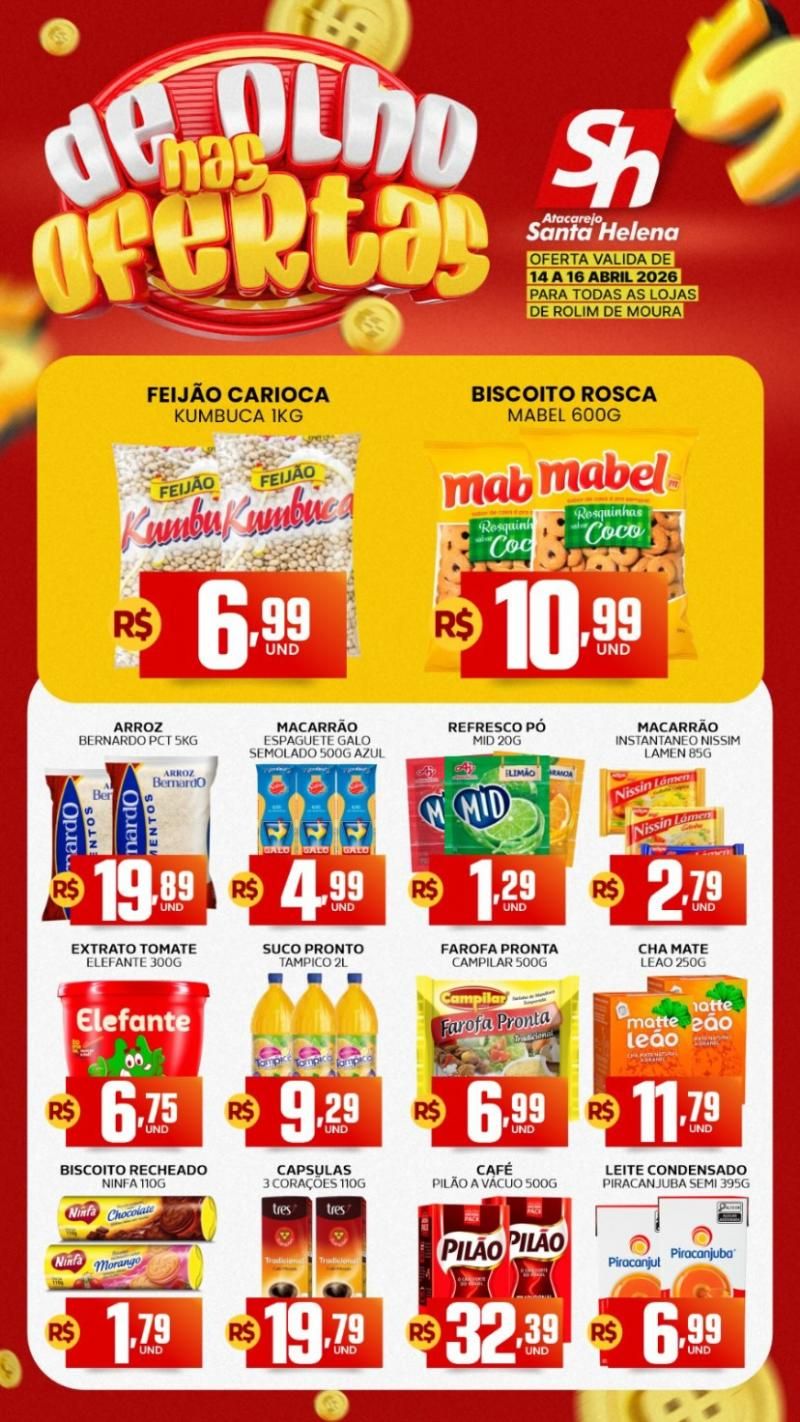 Ofertas do Atacarejo Santa Helena de Rolim de Moura Ofertas do Atacarejo Santa Helena de Rolim de Moura