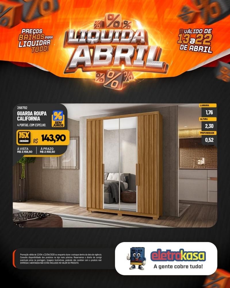 Preços baixos para liquidar tudo nas lojas eletroKasa Preços baixos para liquidar tudo nas lojas eletroKasa