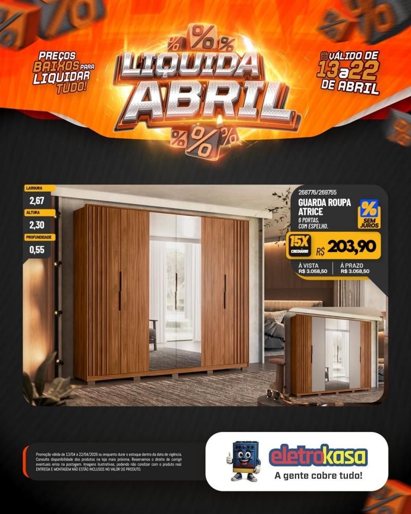 Preços baixos para liquidar tudo nas lojas eletroKasa Preços baixos para liquidar tudo nas lojas eletroKasa