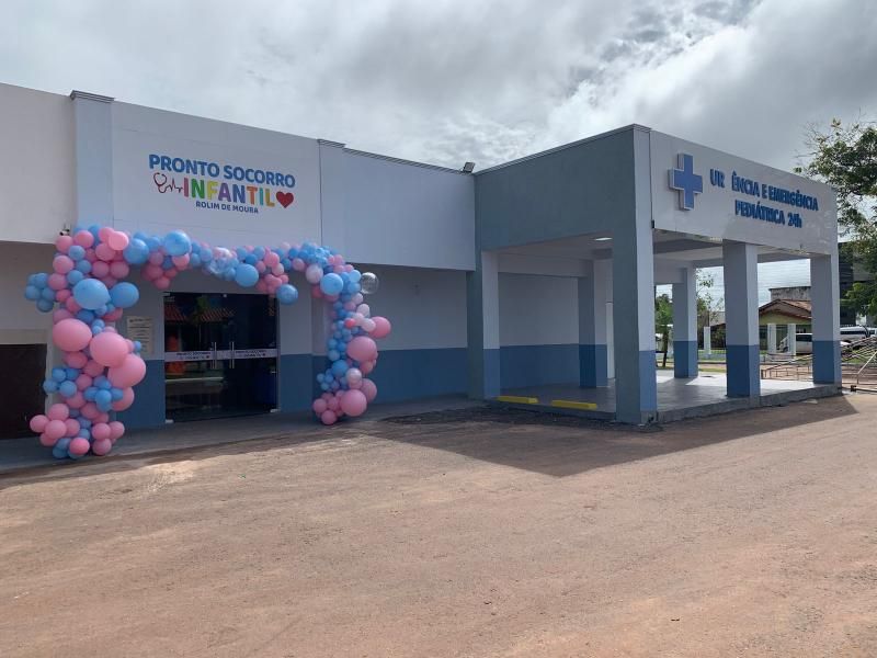 Prefeitura de Rolim de Moura inaugura Pronto Socorro Infantil e amplia atendimento pediátrico no município Prefeitura de Rolim de Moura inaugura Pronto Socorro Infantil e amplia atendimento pediátrico no município