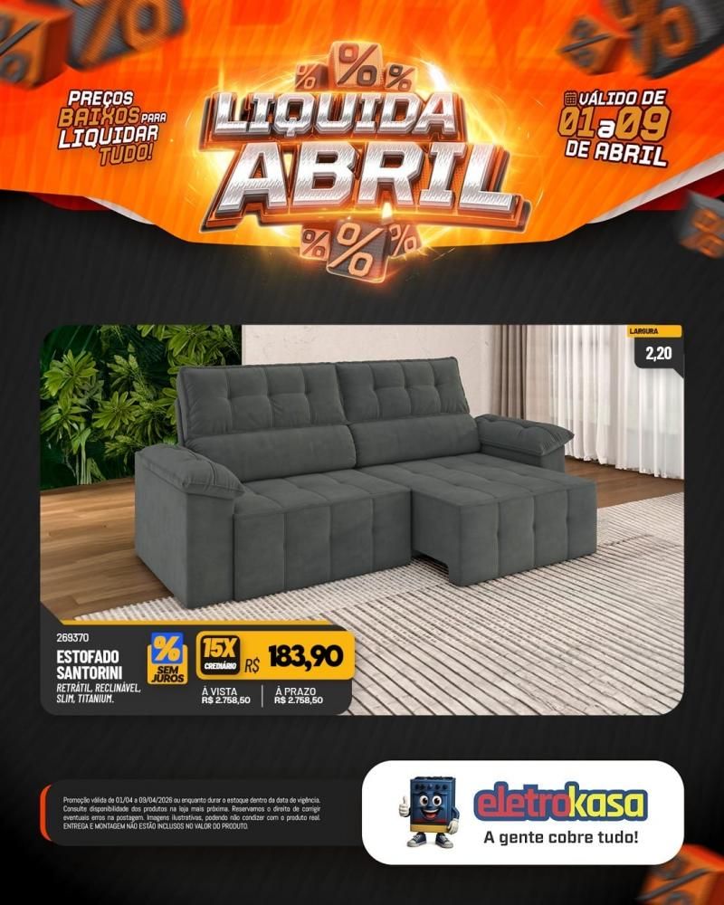 Promoção imperdível com preços baixos para liquidar tudo nas lojas eletroKasa, em Rolim de Moura Promoção imperdível com preços baixos para liquidar tudo nas lojas eletroKasa, em Rolim de Moura