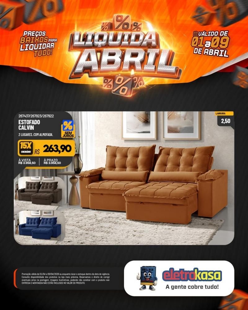 Promoção imperdível com preços baixos para liquidar tudo nas lojas eletroKasa, em Rolim de Moura Promoção imperdível com preços baixos para liquidar tudo nas lojas eletroKasa, em Rolim de Moura