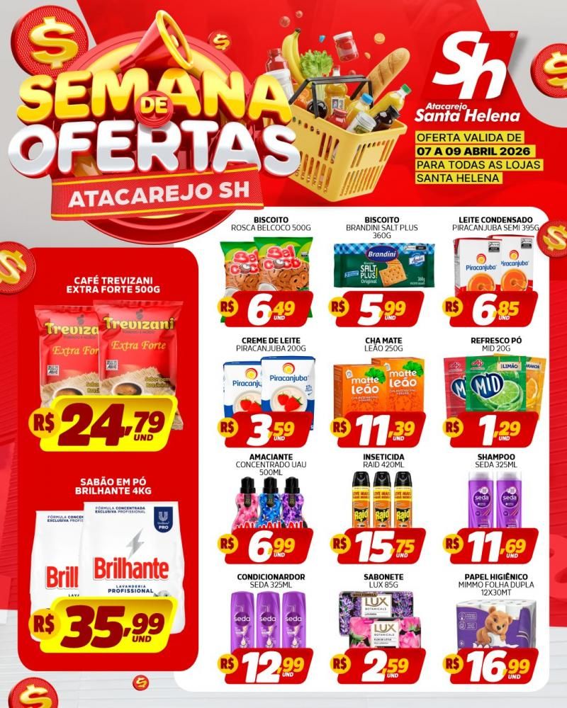 Semana de ofertas do Atacarejo Santa Helena de Rolim de Moura Semana de ofertas do Atacarejo Santa Helena de Rolim de Moura