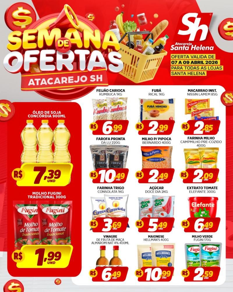 Semana de ofertas do Atacarejo Santa Helena de Rolim de Moura Semana de ofertas do Atacarejo Santa Helena de Rolim de Moura