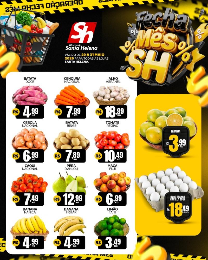 🚨🔥 CHEGOU A HORA DE ENCHER O CARRINHO ECONOMIZANDO no Atacarejo Santa Helena 🚨🔥 CHEGOU A HORA DE ENCHER O CARRINHO ECONOMIZANDO no Atacarejo Santa Helena