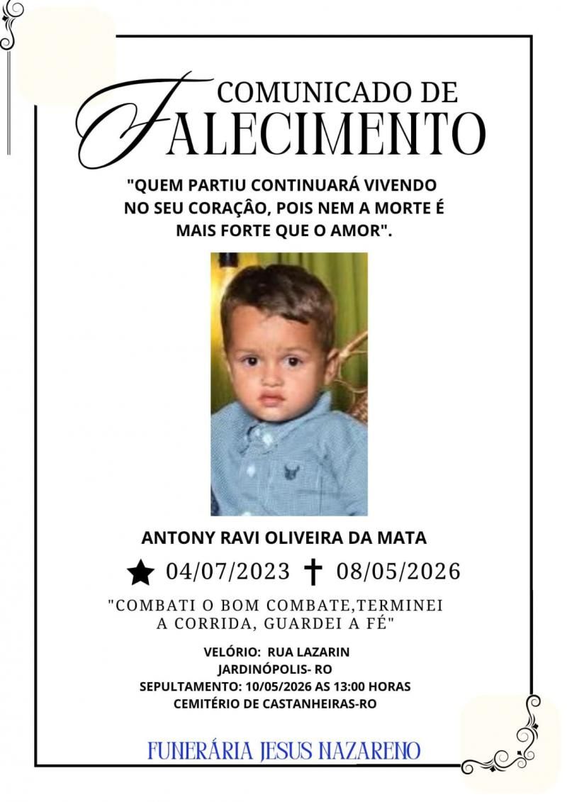 Divulgado locais de velórios e sepultamentos das 5 vítimas de acidente de trânsito. Divulgado locais de velórios e sepultamentos das 5 vítimas de acidente de trânsito.