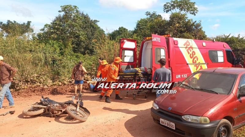 Grave acidente de trânsito deixou três feridos nesta manhã, em Rolim de Moura - Vídeo Grave acidente de trânsito deixou três feridos nesta manhã, em Rolim de Moura - Vídeo