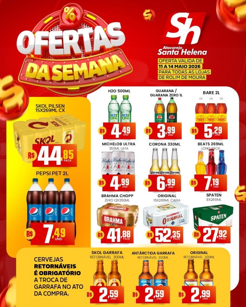 Ofertas da Semana do Atacarejo Santa Helena de Rolim de Moura Ofertas da Semana do Atacarejo Santa Helena de Rolim de Moura