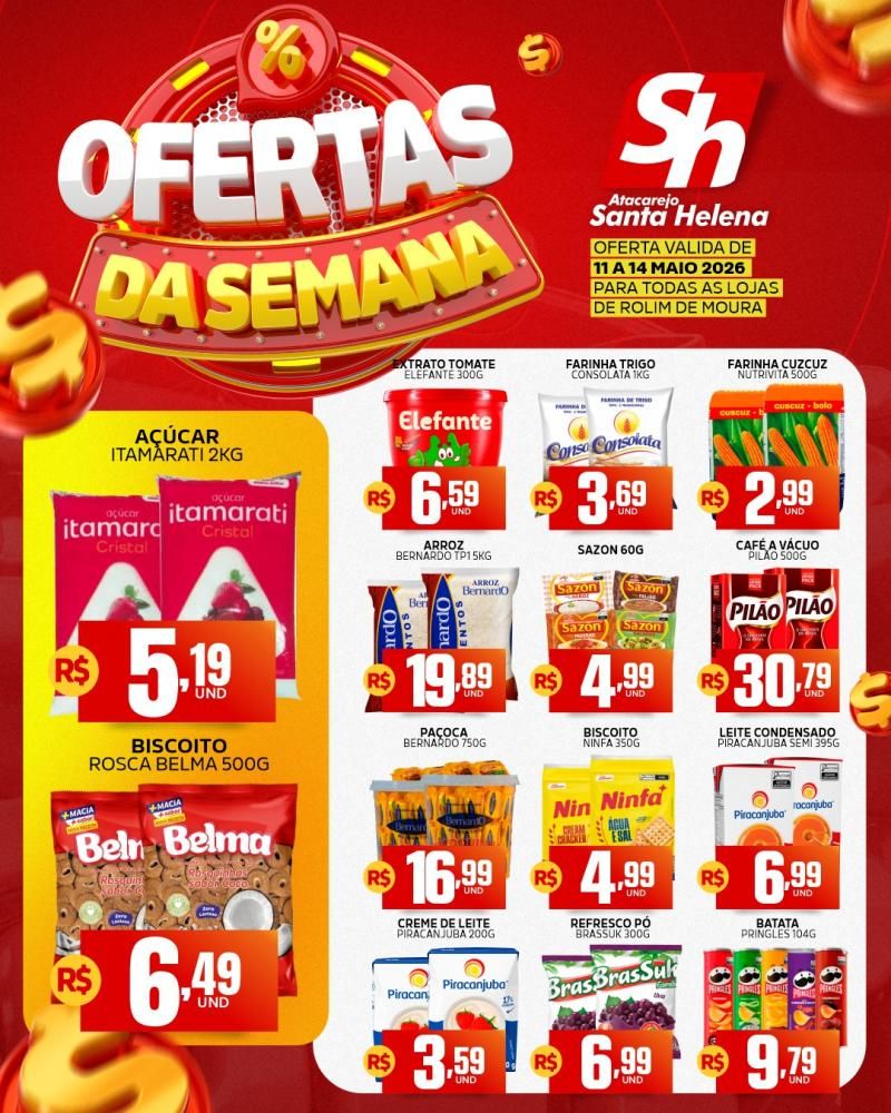 Ofertas da Semana do Atacarejo Santa Helena de Rolim de Moura Ofertas da Semana do Atacarejo Santa Helena de Rolim de Moura