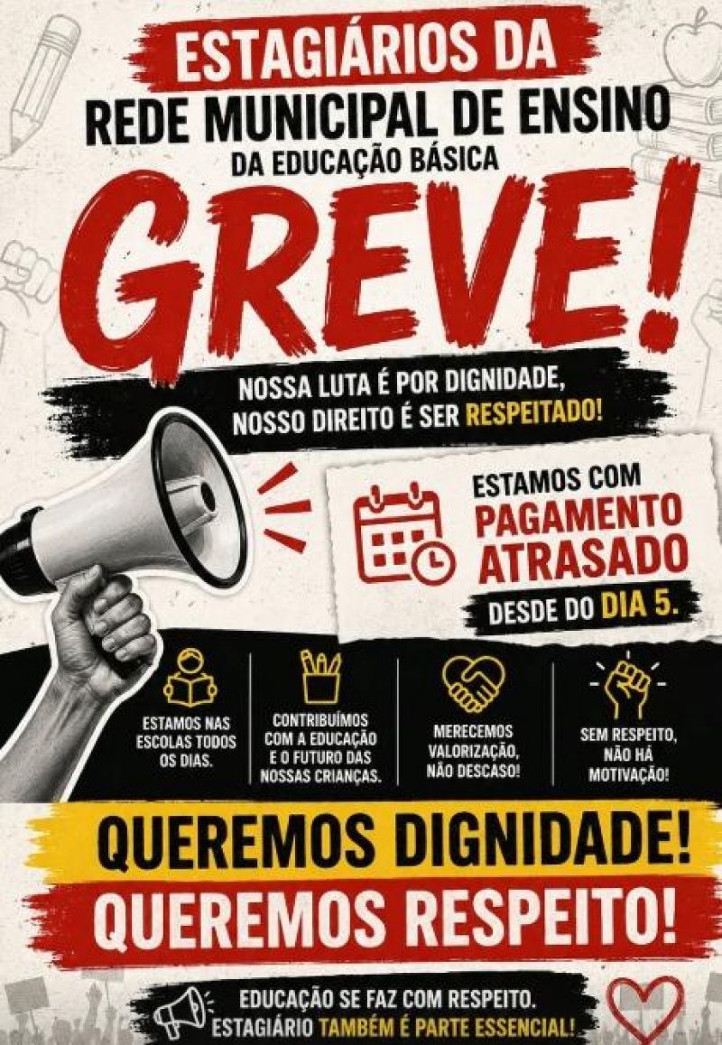 Reportagem - Estagiários da rede municipal entram em greve por atraso no pagamento das bolsas, em Rolim de Moura - Video Reportagem - Estagiários da rede municipal entram em greve por atraso no pagamento das bolsas, em Rolim de Moura - Video