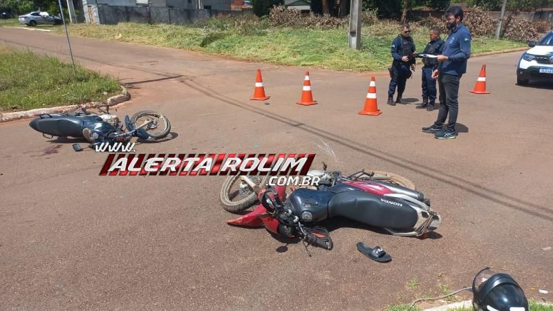 Segundo acidente de trânsito do dia deixou dois feridos no bairro Planalto, em Rolim de Moura Segundo acidente de trânsito do dia deixou dois feridos no bairro Planalto, em Rolim de Moura