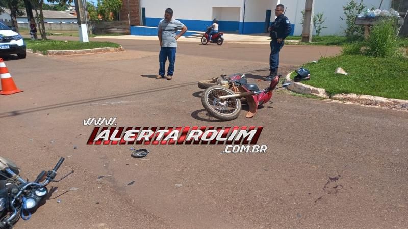 Segundo acidente de trânsito do dia deixou dois feridos no bairro Planalto, em Rolim de Moura Segundo acidente de trânsito do dia deixou dois feridos no bairro Planalto, em Rolim de Moura