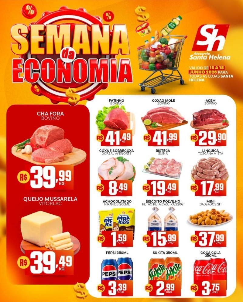 Chegou a Semana da Economia no Atacarejo Santa Helena Chegou a Semana da Economia no Atacarejo Santa Helena