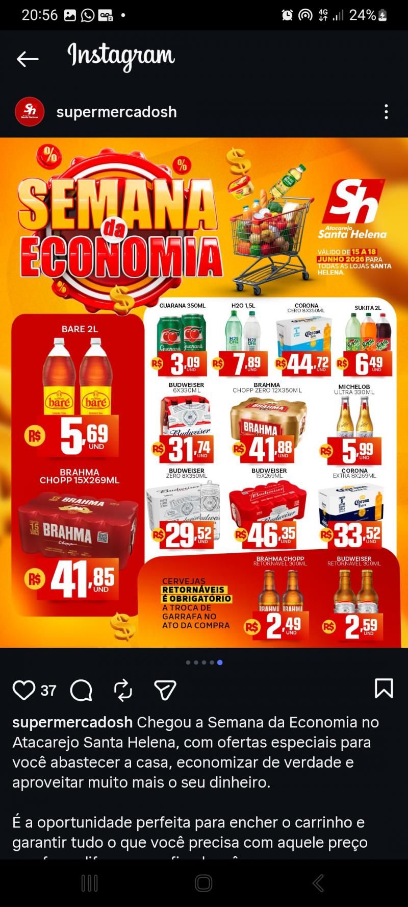 Chegou a Semana da Economia no Atacarejo Santa Helena Chegou a Semana da Economia no Atacarejo Santa Helena