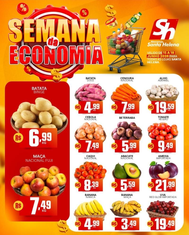 Chegou a Semana da Economia no Atacarejo Santa Helena Chegou a Semana da Economia no Atacarejo Santa Helena