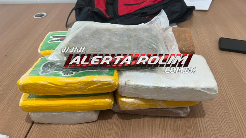 Operação integrada apreende mais de 13 quilos de drogas e prende três suspeitos, em Rolim de Moura Operação integrada apreende mais de 13 quilos de drogas e prende três suspeitos, em Rolim de Moura