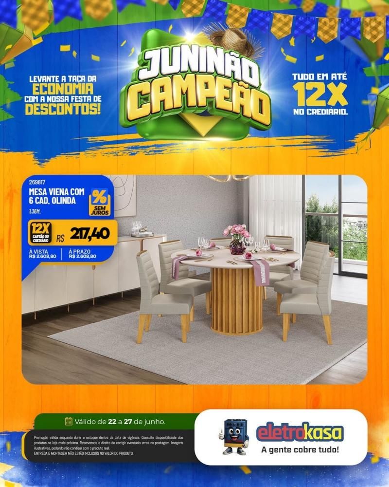 Oportunidade de comprar ou renovar com tudo em até 12x na eletroKasa, em Rolim de Moura Oportunidade de comprar ou renovar com tudo em até 12x na eletroKasa, em Rolim de Moura