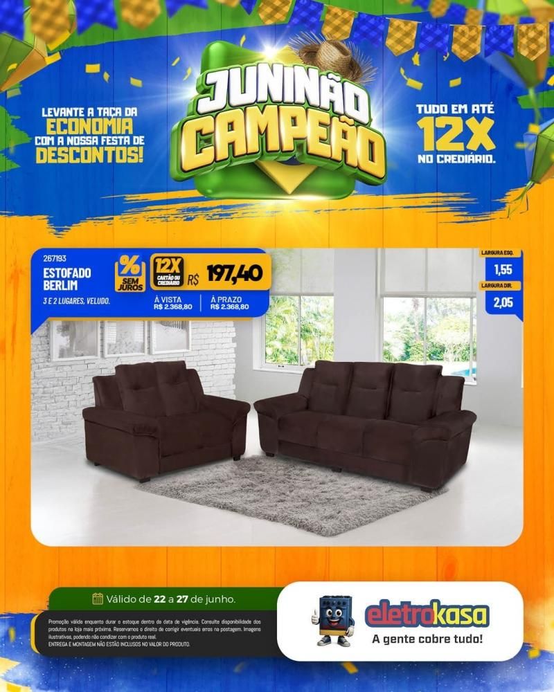 Oportunidade de comprar ou renovar com tudo em até 12x na eletroKasa, em Rolim de Moura Oportunidade de comprar ou renovar com tudo em até 12x na eletroKasa, em Rolim de Moura