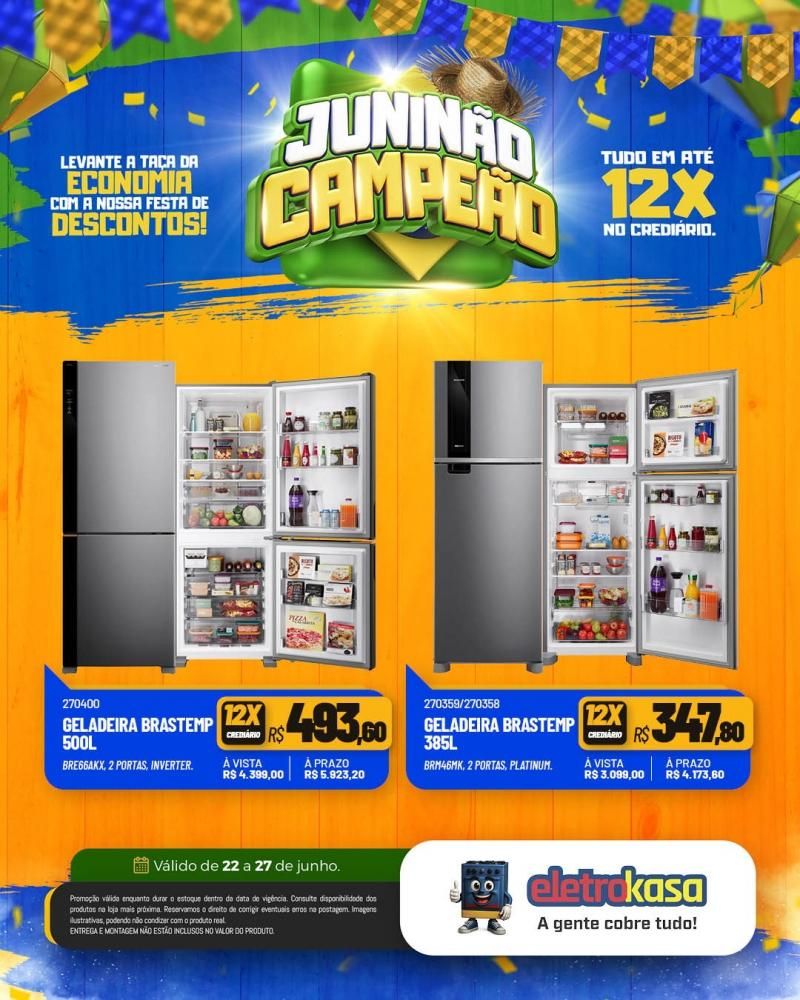 Oportunidade de comprar ou renovar com tudo em até 12x na eletroKasa, em Rolim de Moura Oportunidade de comprar ou renovar com tudo em até 12x na eletroKasa, em Rolim de Moura