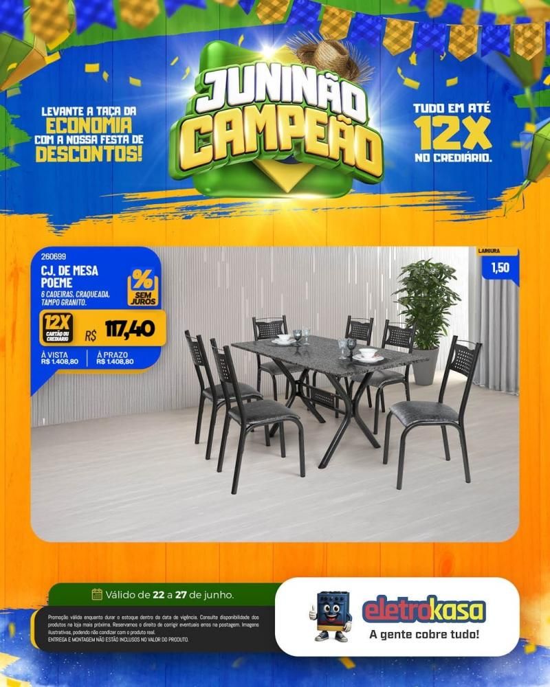 Oportunidade de comprar ou renovar com tudo em até 12x na eletroKasa, em Rolim de Moura Oportunidade de comprar ou renovar com tudo em até 12x na eletroKasa, em Rolim de Moura