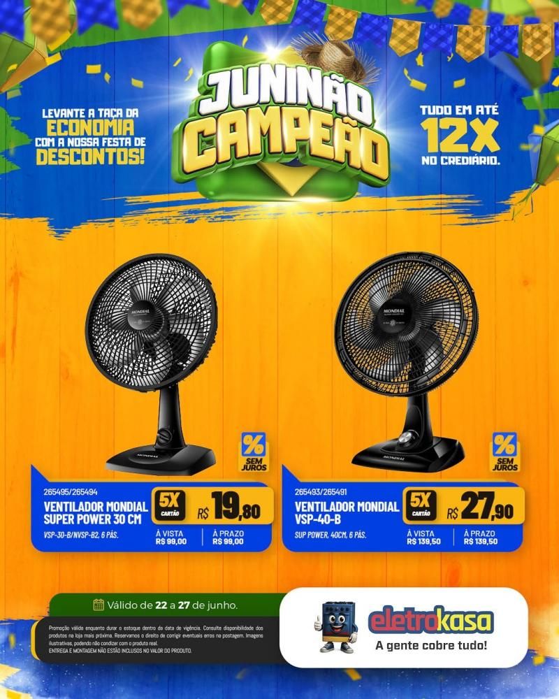 Oportunidade de comprar ou renovar com tudo em até 12x na eletroKasa, em Rolim de Moura Oportunidade de comprar ou renovar com tudo em até 12x na eletroKasa, em Rolim de Moura