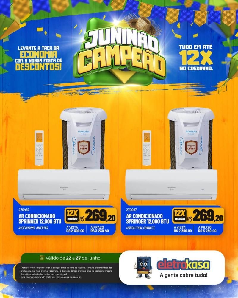 Oportunidade de comprar ou renovar com tudo em até 12x na eletroKasa, em Rolim de Moura Oportunidade de comprar ou renovar com tudo em até 12x na eletroKasa, em Rolim de Moura