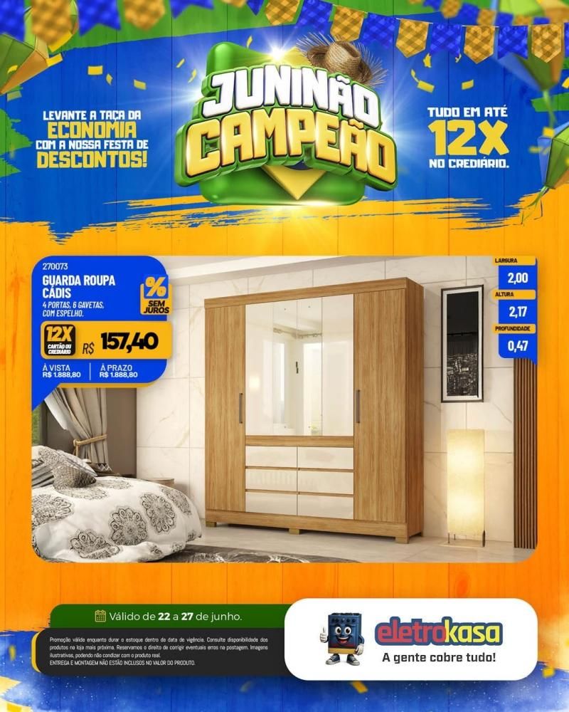 Oportunidade de comprar ou renovar com tudo em até 12x na eletroKasa, em Rolim de Moura Oportunidade de comprar ou renovar com tudo em até 12x na eletroKasa, em Rolim de Moura