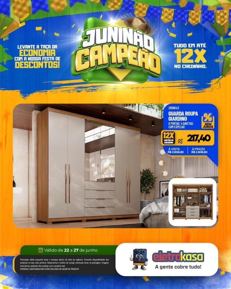 Oportunidade de comprar ou renovar com tudo em até 12x na eletroKasa, em Rolim de Moura Oportunidade de comprar ou renovar com tudo em até 12x na eletroKasa, em Rolim de Moura