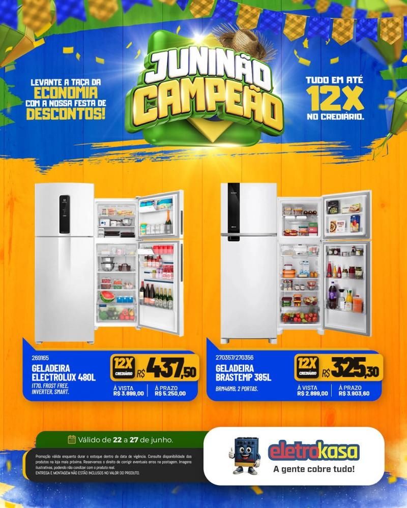 Oportunidade de comprar ou renovar com tudo em até 12x na eletroKasa, em Rolim de Moura Oportunidade de comprar ou renovar com tudo em até 12x na eletroKasa, em Rolim de Moura