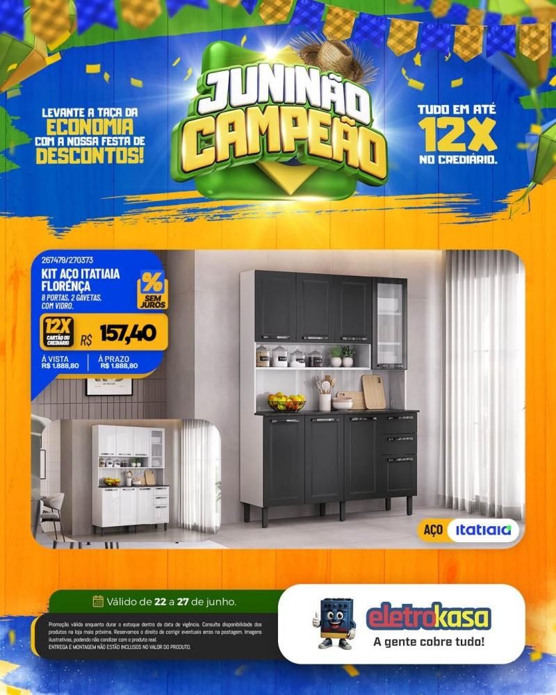 Oportunidade de comprar ou renovar com tudo em até 12x na eletroKasa, em Rolim de Moura Oportunidade de comprar ou renovar com tudo em até 12x na eletroKasa, em Rolim de Moura