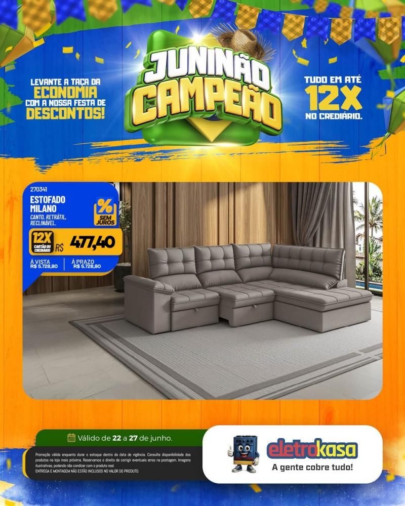 Oportunidade de comprar ou renovar com tudo em até 12x na eletroKasa, em Rolim de Moura Oportunidade de comprar ou renovar com tudo em até 12x na eletroKasa, em Rolim de Moura