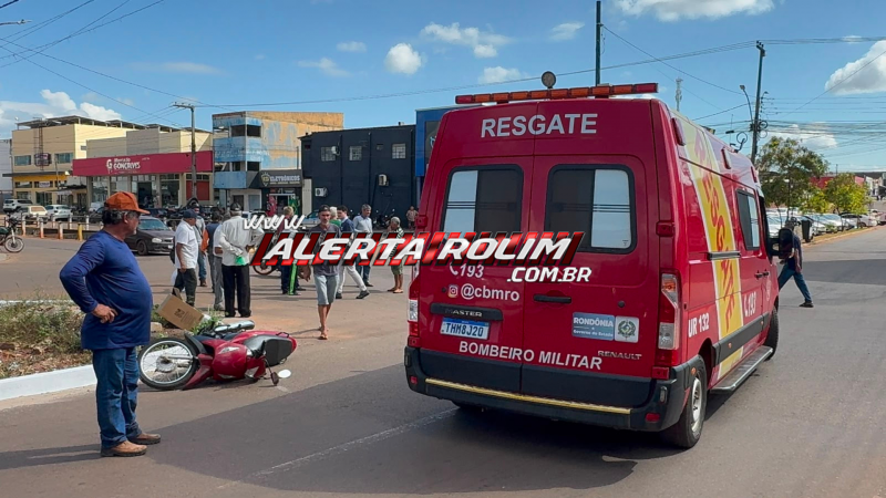 Semana inicia com acidente de trânsito registrado no Centro de Rolim de Moura; vídeo Semana inicia com acidente de trânsito registrado no Centro de Rolim de Moura; vídeo