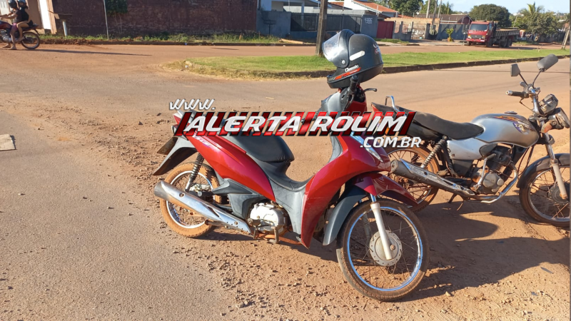 Sequência de acidentes continua: mais uma colisão é registrada em Rolim de Moura Sequência de acidentes continua: mais uma colisão é registrada em Rolim de Moura