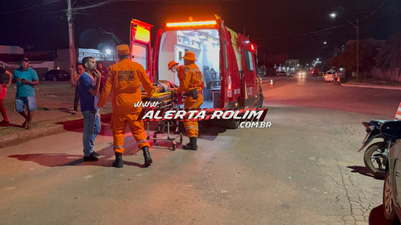 Terceiro acidente do dia: Colisão entre moto e bicicleta deixou feridos no bairro Beira Rio, em Rolim de Moura Terceiro acidente do dia: Colisão entre moto e bicicleta deixou feridos no bairro Beira Rio, em Rolim de Moura