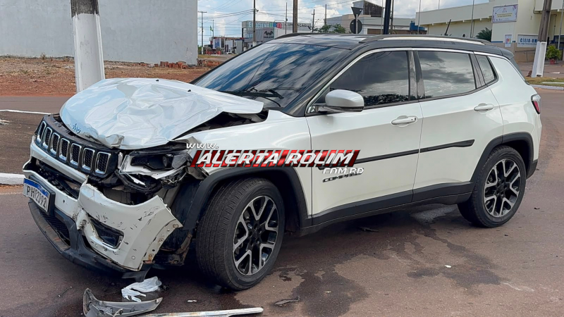 Grave acidente de trânsito é registrado na tarde deste sábado em Rolim de Moura; veja o video Grave acidente de trânsito é registrado na tarde deste sábado em Rolim de Moura; veja o video