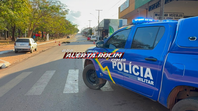 Grave acidente entre motocicletas deixou quatro feridos, em Rolim de Moura Grave acidente entre motocicletas deixou quatro feridos, em Rolim de Moura