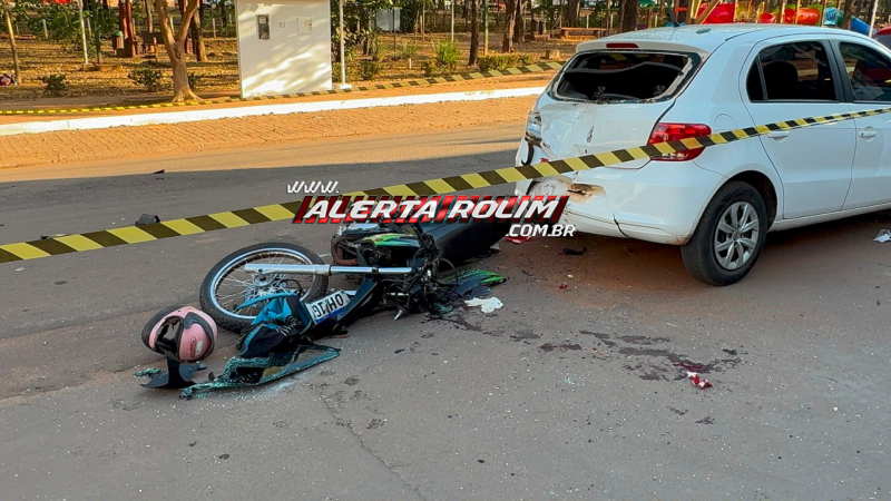 Grave acidente entre motocicletas deixou quatro feridos, em Rolim de Moura Grave acidente entre motocicletas deixou quatro feridos, em Rolim de Moura