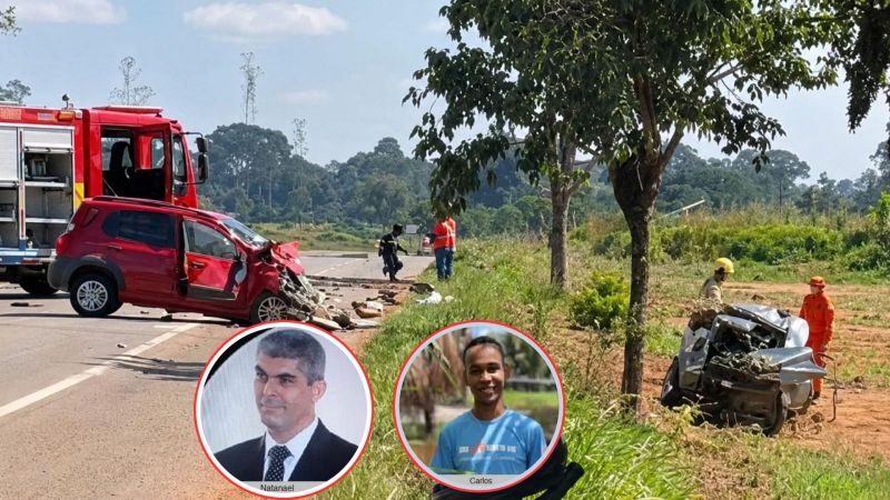 Identificadas vítimas de grave acidente na BR 429 em São Miguel do Guaporé Identificadas vítimas de grave acidente na BR 429 em São Miguel do Guaporé