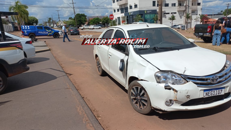Mais um acidente de trânsito foi registrado, em Rolim de Moura Mais um acidente de trânsito foi registrado, em Rolim de Moura