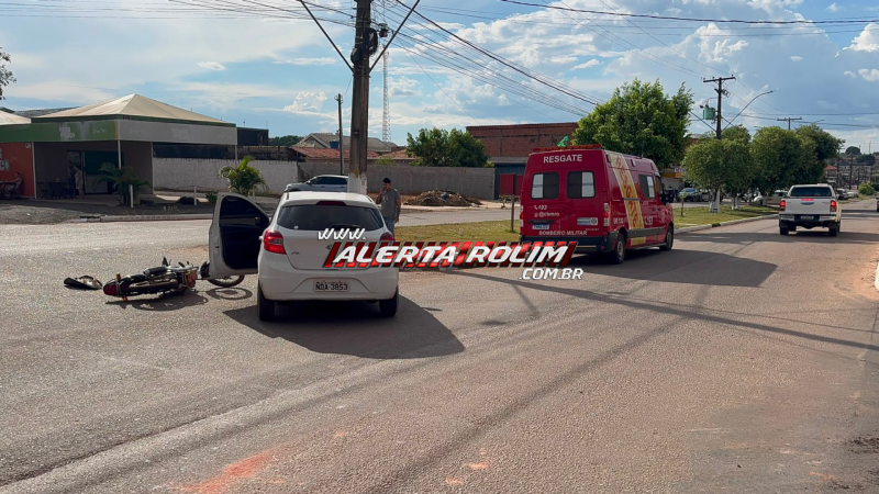 Mais um acidente de trânsito foi registrado nesta quinta-feira em Rolim de Moura Mais um acidente de trânsito foi registrado nesta quinta-feira em Rolim de Moura