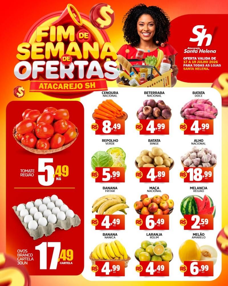 đ„ O fim de semana chegou e as ofertas tambĂ©m no Atacarejo Santa Helena de Rolim de Moura đ„ O fim de semana chegou e as ofertas tambĂ©m no Atacarejo Santa Helena de Rolim de Moura
