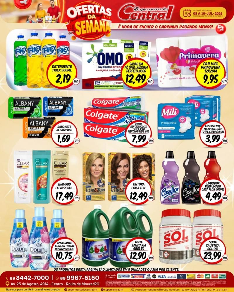 🛒 Ofertas da Semana no Supermercado Central! 🛒 Ofertas da Semana no Supermercado Central!