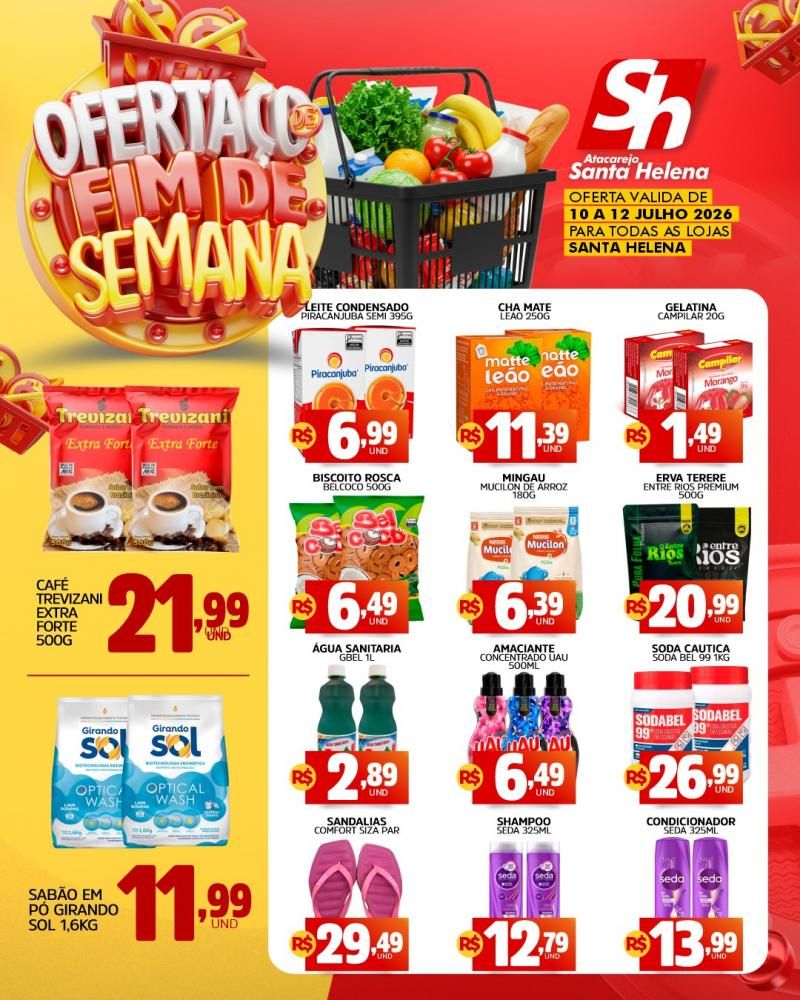 🔥 OFERTAS DE FIM DE SEMANA NO ATACAREJO SANTA HELENA DE ROLIM DE MOURA 🔥 OFERTAS DE FIM DE SEMANA NO ATACAREJO SANTA HELENA DE ROLIM DE MOURA