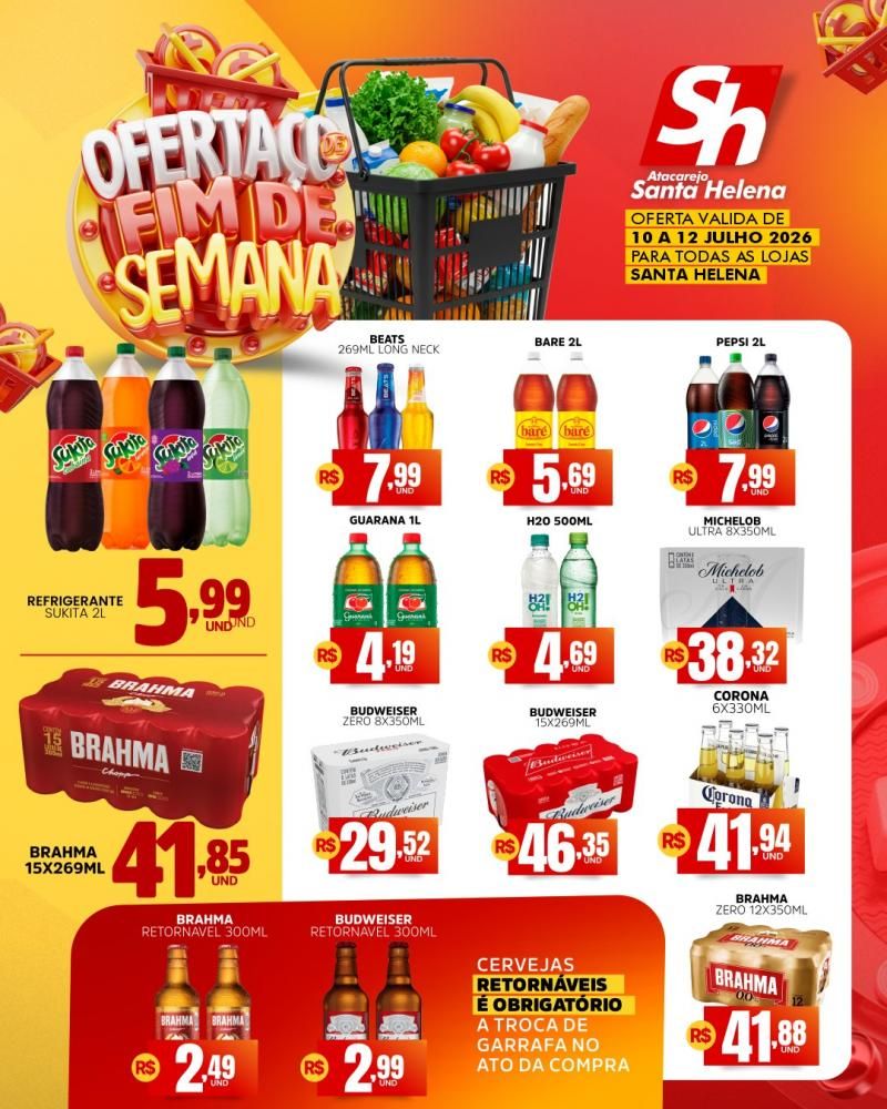 🔥 OFERTAS DE FIM DE SEMANA NO ATACAREJO SANTA HELENA DE ROLIM DE MOURA 🔥 OFERTAS DE FIM DE SEMANA NO ATACAREJO SANTA HELENA DE ROLIM DE MOURA