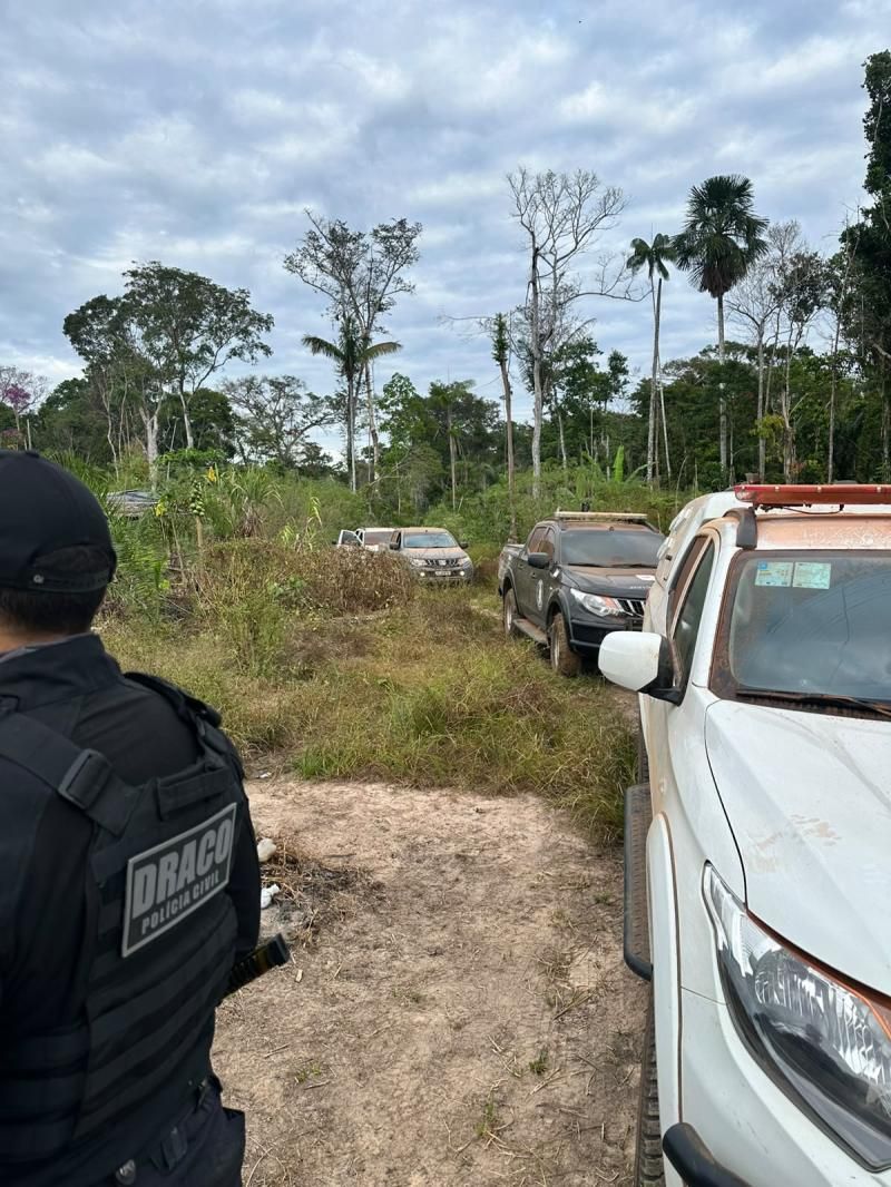 Com diligências em Rolim de Moura, Polícia Civil deflagra Operação Capão da Onça contra grupo investigado por crimes ambientais Com diligências em Rolim de Moura, Polícia Civil deflagra Operação Capão da Onça contra grupo investigado por crimes ambientais