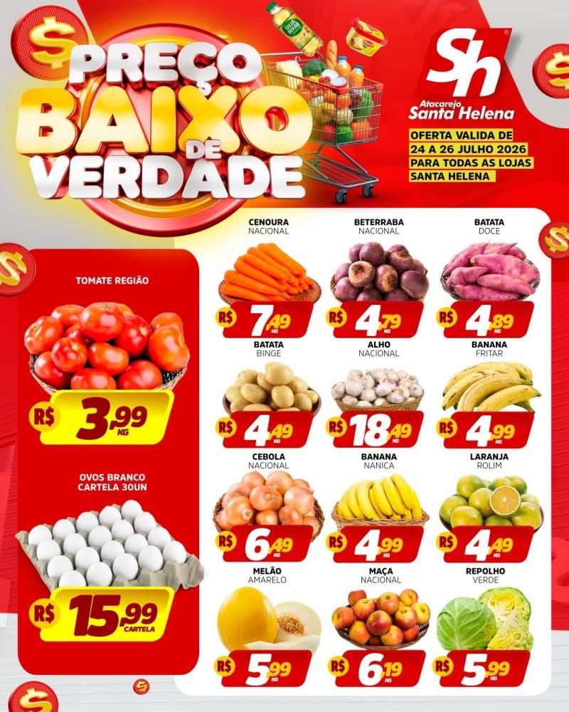 🚨💥 PREÇO BAIXO DE VERDADE é no Atacarejo Santa Helena de Rolim de Moura 🚨💥 PREÇO BAIXO DE VERDADE é no Atacarejo Santa Helena de Rolim de Moura