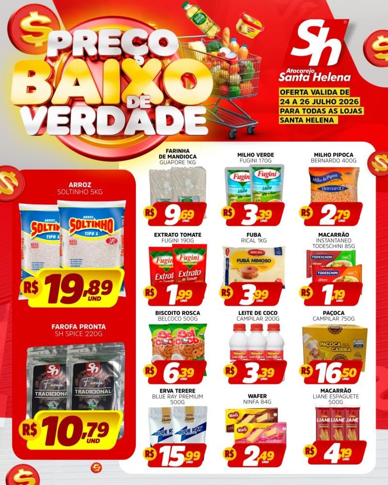 🚨💥 PREÇO BAIXO DE VERDADE é no Atacarejo Santa Helena de Rolim de Moura 🚨💥 PREÇO BAIXO DE VERDADE é no Atacarejo Santa Helena de Rolim de Moura