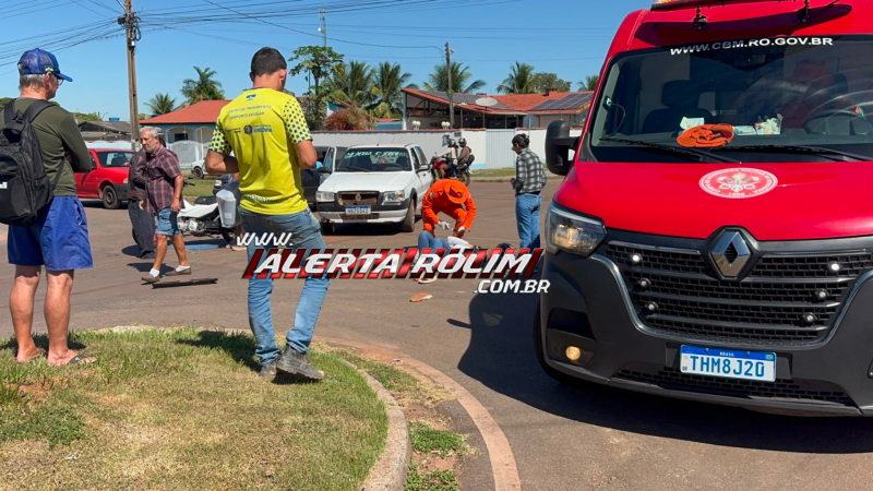 Rua Barão de Melgaço registra o segundo acidente de trânsito em poucas horas, em Rolim de Moura Rua Barão de Melgaço registra o segundo acidente de trânsito em poucas horas, em Rolim de Moura