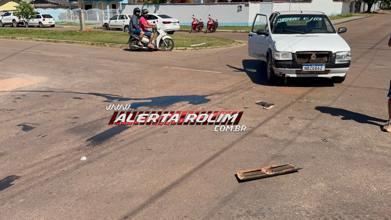 Rua Barão de Melgaço registra o segundo acidente de trânsito em poucas horas, em Rolim de Moura Rua Barão de Melgaço registra o segundo acidente de trânsito em poucas horas, em Rolim de Moura