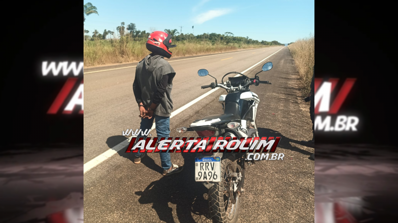 Suspeito de furtar três mercados em Nova Brasilândia é preso pela PM em São Domingos com moto furtada de Migrantinópolis Suspeito de furtar três mercados em Nova Brasilândia é preso pela PM em São Domingos com moto furtada de Migrantinópolis